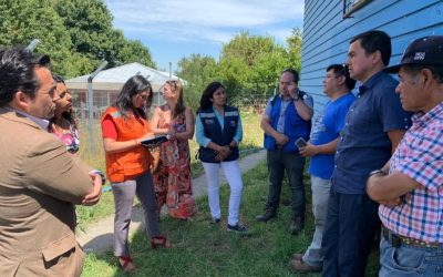 MOP Los Ríos trabaja para corregir funcionamiento de sistema de Agua Potable Rural de Pitriuco, en Lago Ranco