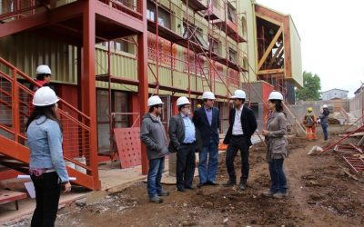 Nuevo Hogar Estudiantil Weliwén de Valdivia estará terminado en febrero próximo