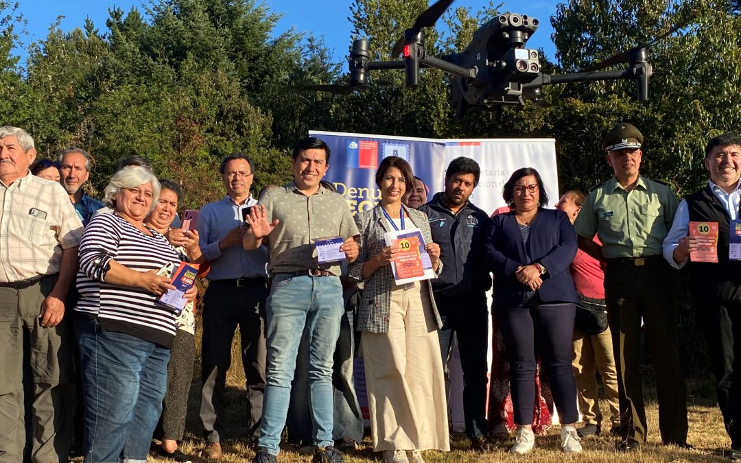 Gobierno implementa sistema de monitoreo preventivo con drones en la Ruta Valdivia-Paillaco
