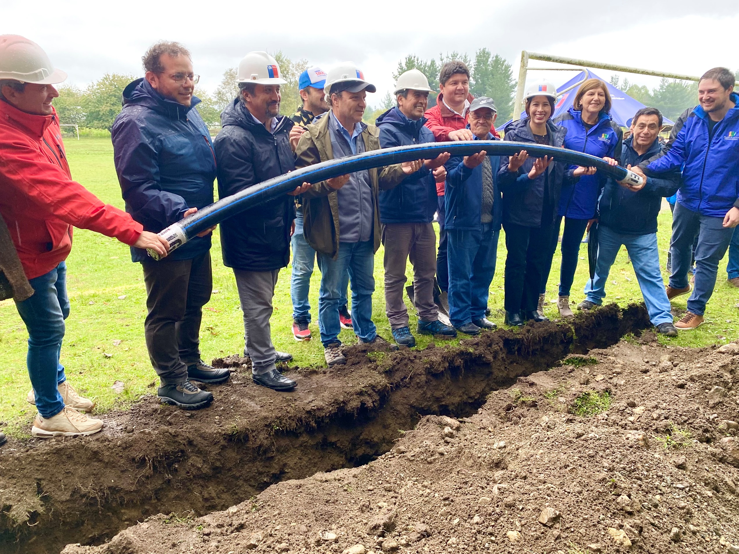 Proyecto APR beneficiará a más de 500 personas de localidad de Caunahue en Futrono.