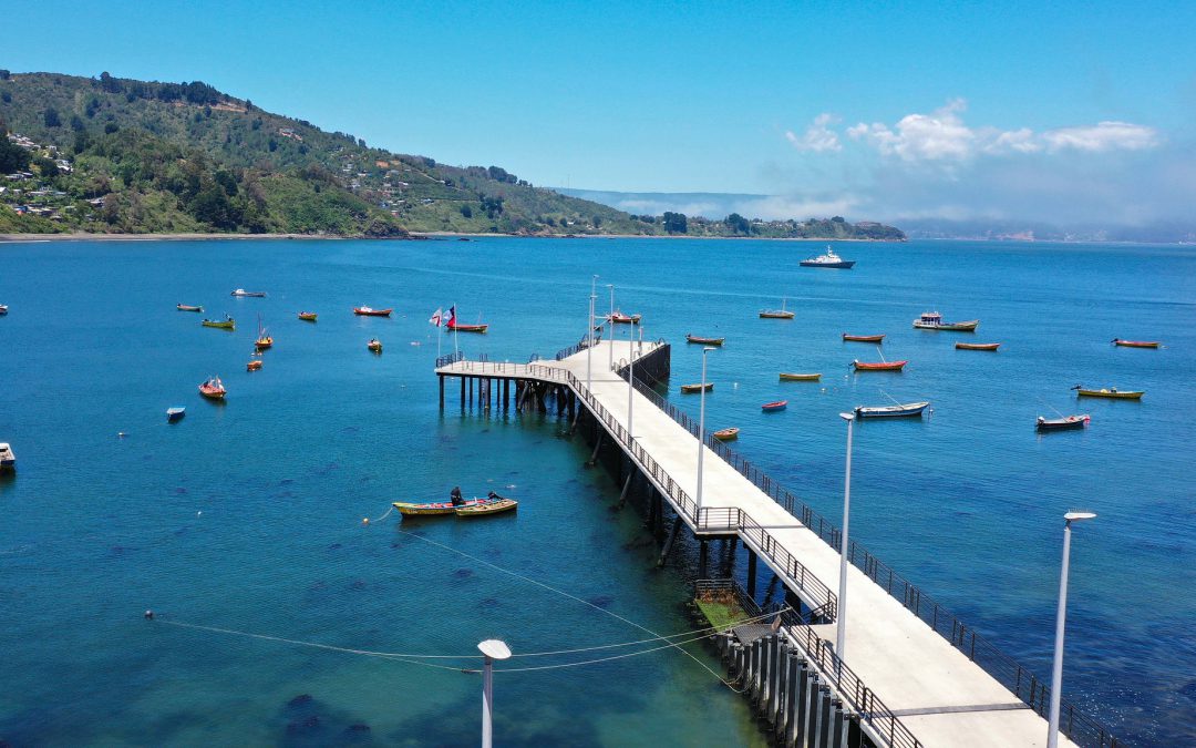 Presidente Boric inauguró las obras de Caleta de Pescadores Los Molinos