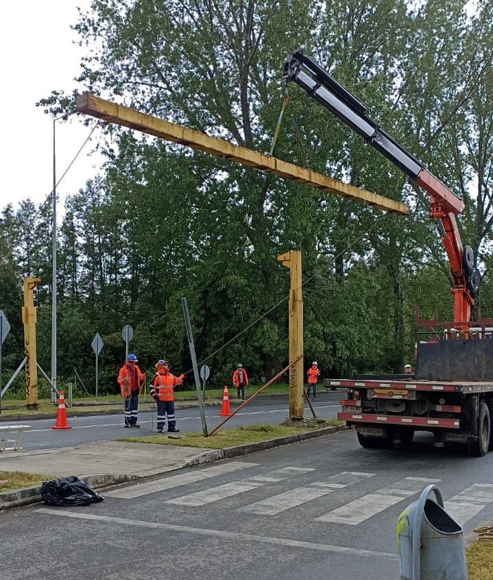 Retiro de pórticos restrictivos de altura 2.