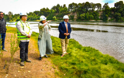 MOP entrega terreno e inicia construcción de nuevo puente Collilelfu 2, que mejorará conectividad de Los Lagos