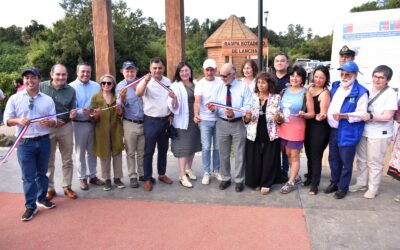 MOP inaugura 1 kilómetro de nuevo borde fluvial que potencia la costanera de Río Bueno